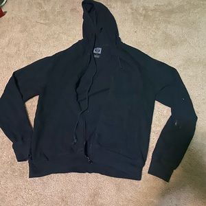 Black zip up